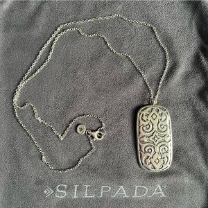 Silpada N3113 Basilica Silver Necklace